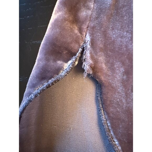 Wilfred Lilac Velvet Sleeveless Tank Top XS Rayon/Silk Blend - Picture 3 of 6